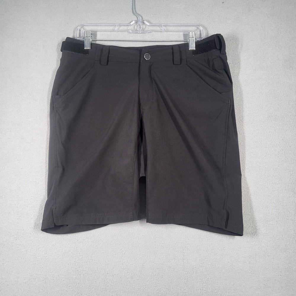 Trek Shorts Men's Medium Black Zip Pocket Outdoor Hiking Cycling Activewear - Picture 1 of 10
